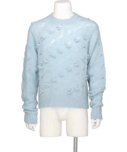 DAIRIKU“FUZZ BALL” PILING KNIT