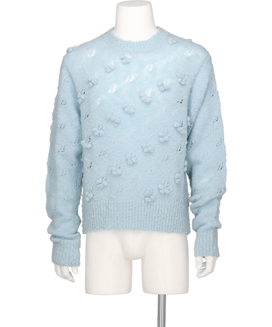 DAIRIKU“FUZZ BALL” PILING KNIT