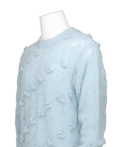 “FUZZ BALL” PILING KNIT
