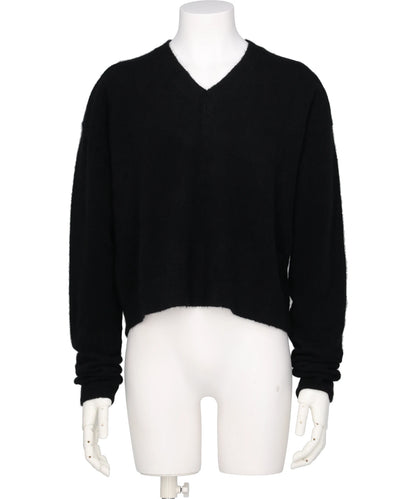 Rick Owens(リックオウエンス)TOMMY V NECK - BLACK