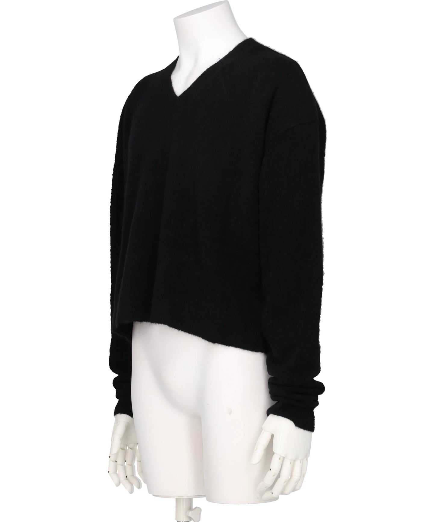 TOMMY V NECK - BLACK