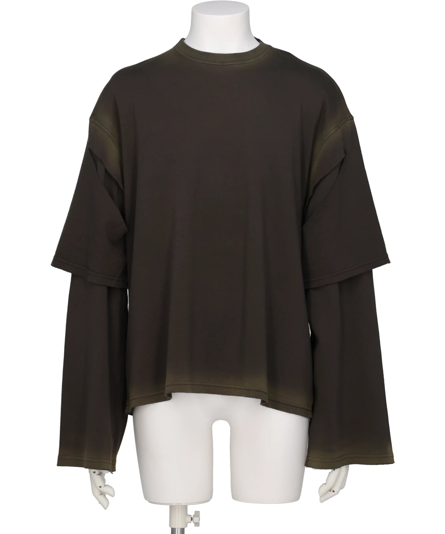 CAMPER LAB(カンペールラボ)LAYERED L.SLEEVE BLACK-S LAB