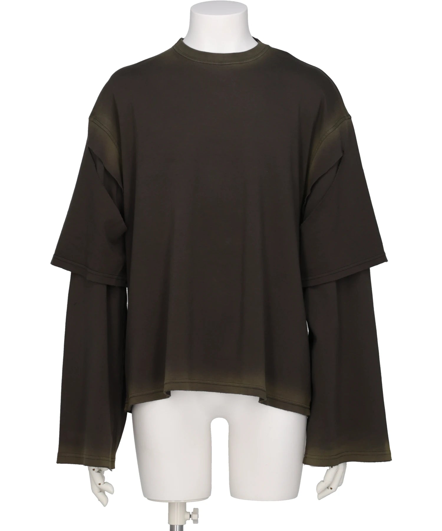 CAMPER LAB(カンペールラボ)LAYERED L.SLEEVE BLACK-S LAB