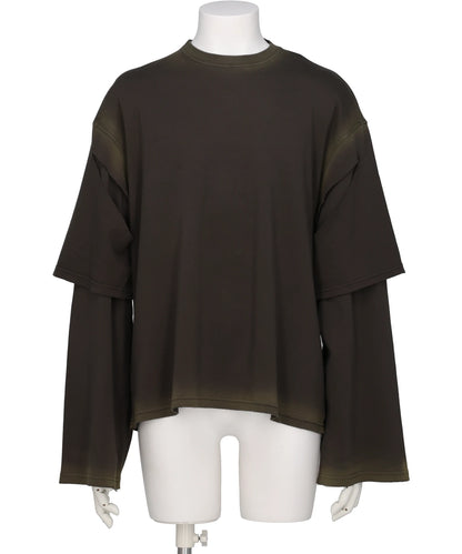 CAMPER LAB(カンペールラボ)LAYERED L.SLEEVE BLACK-S LAB