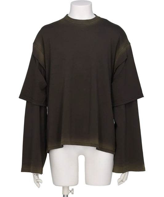 CAMPER LAB(カンペールラボ)LAYERED L.SLEEVE BLACK-S LAB