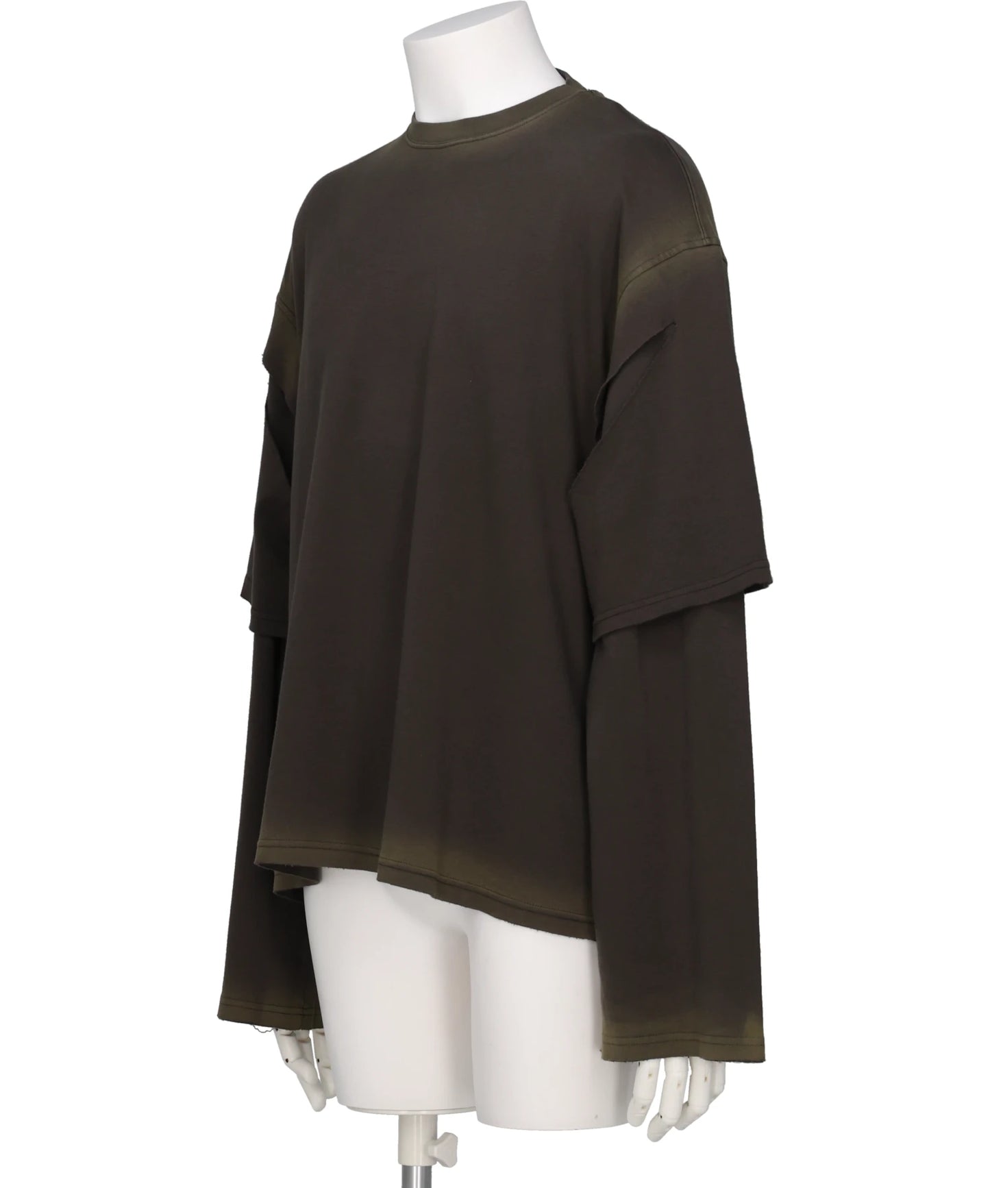 LAYERED L.SLEEVE BLACK-S LAB