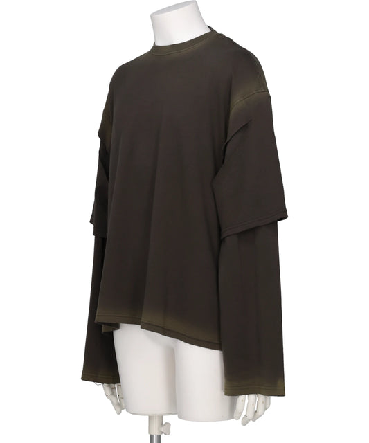 LAYERED L.SLEEVE BLACK-S LAB