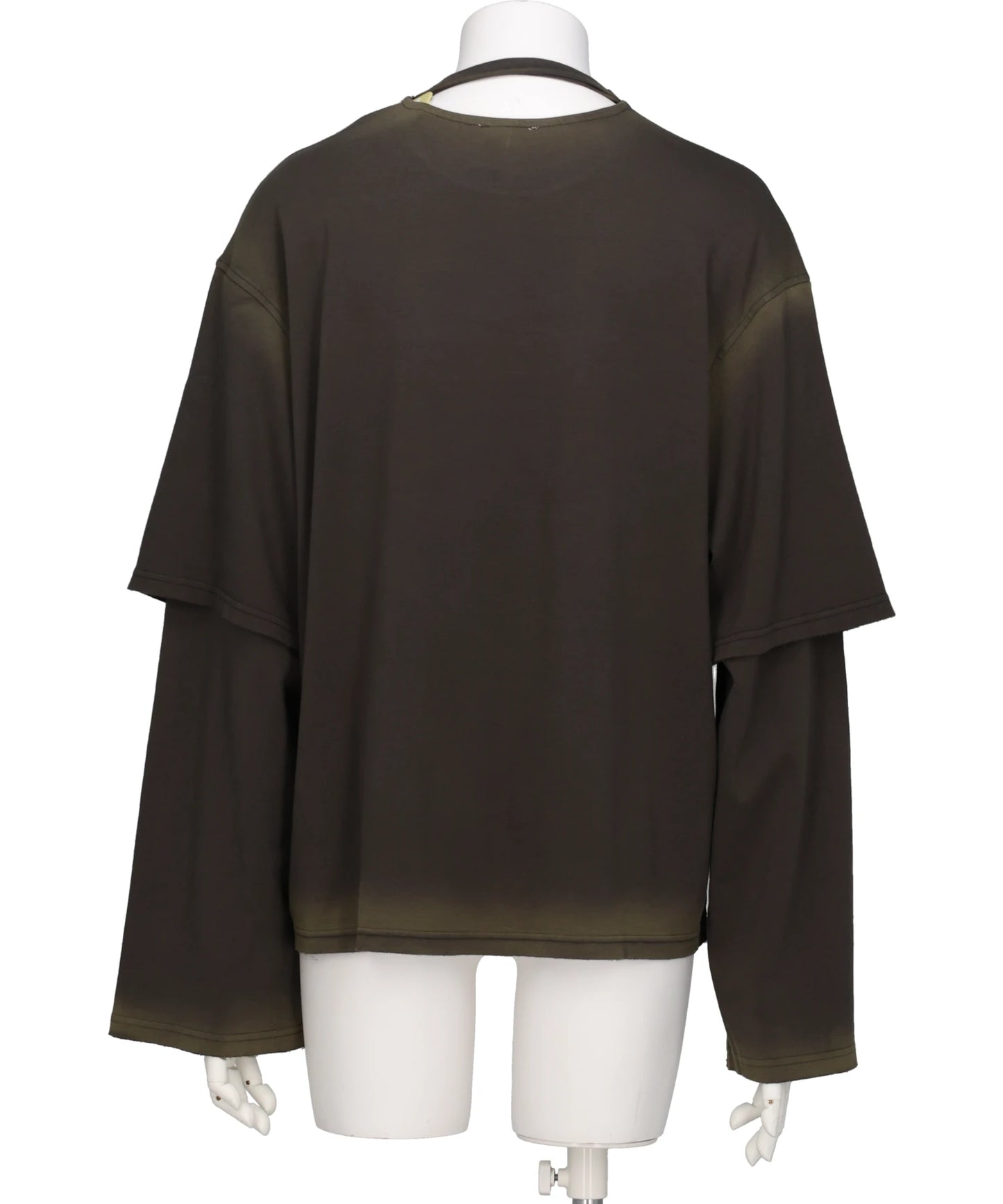 LAYERED L.SLEEVE BLACK-S LAB