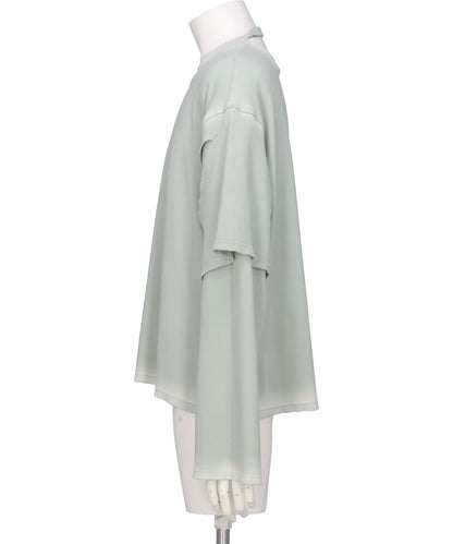 LAYERED L.SLEEVE GREY-S LAB