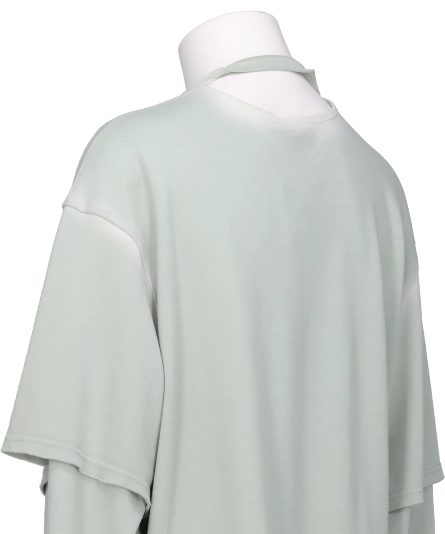 LAYERED L.SLEEVE GREY-S LAB