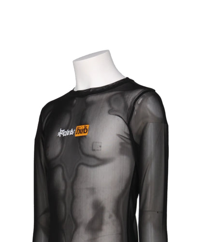 PORNHUB POWERMESH LONG SLEEVE TEE