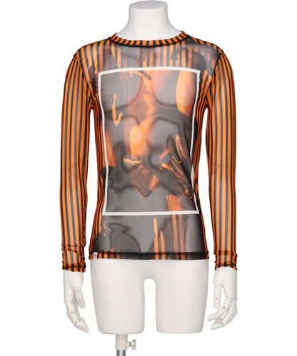 Charles Jeffrey LOVERBOY PORNHUB POWERMESH LONG SLEEVE TEE