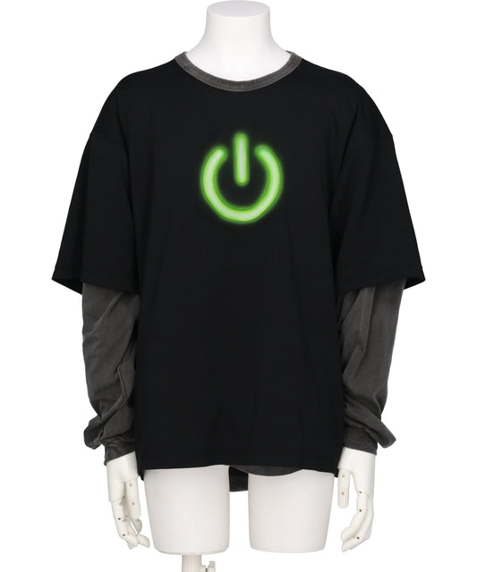 doublet(ダブレット)ON&OFF REVERSIBLE L/S T-SHIRT