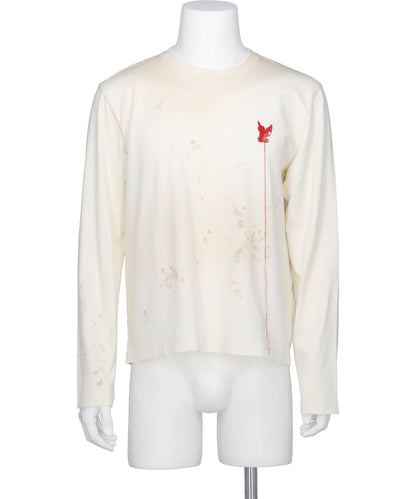 WASTED RED ANGEL LONG SLEEVE T-SHIRT