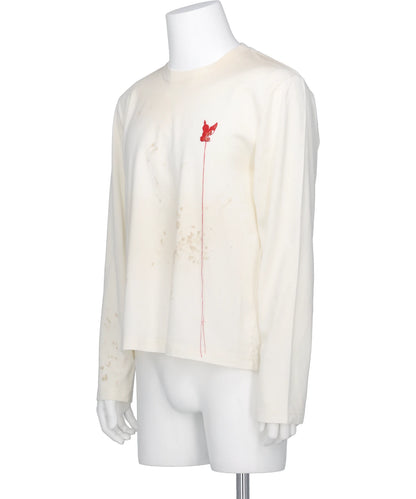 WASTED RED ANGEL LONG SLEEVE T-SHIRT