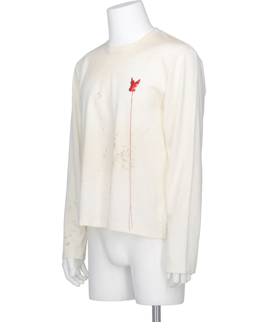 WASTED RED ANGEL LONG SLEEVE T-SHIRT