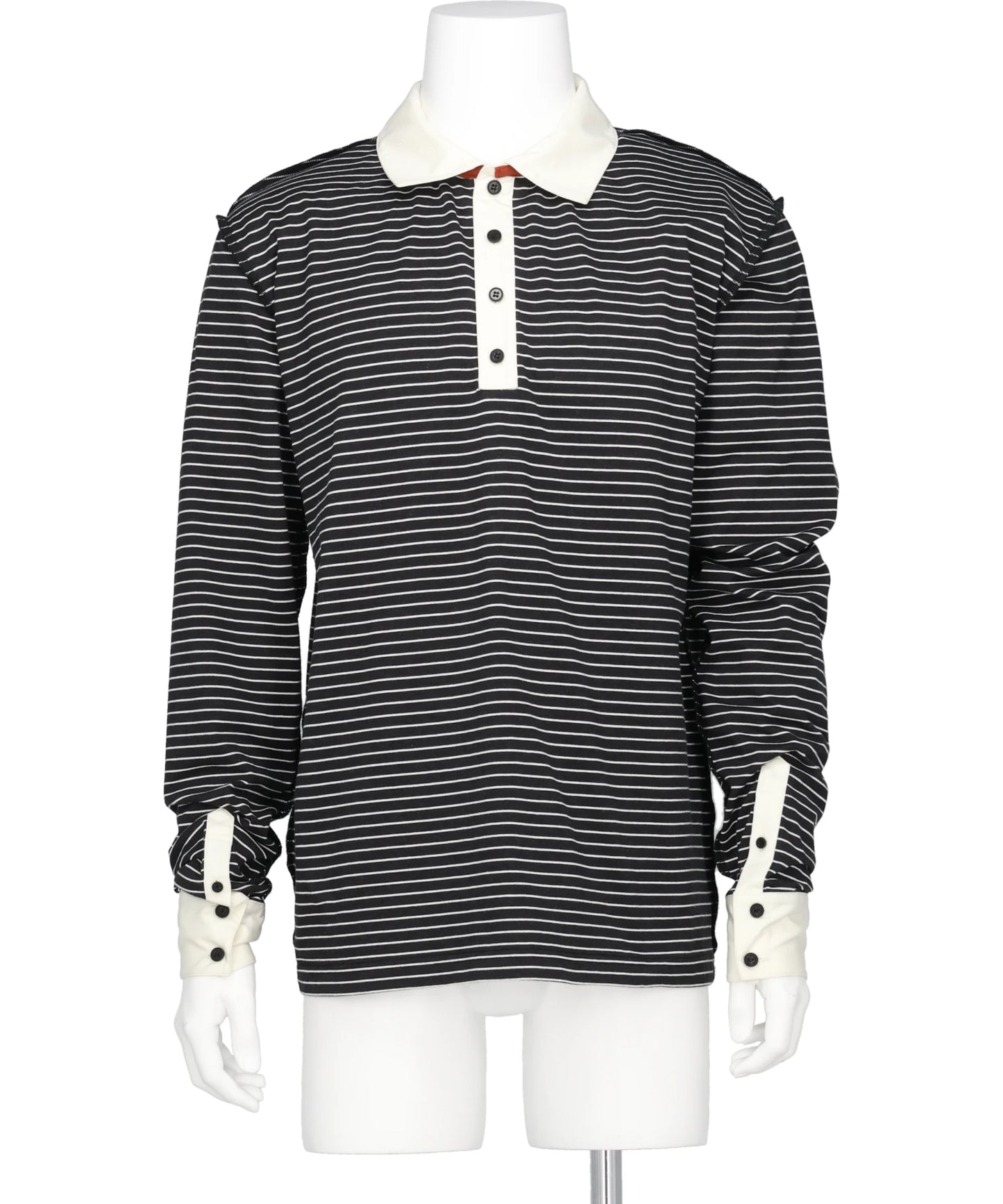 OPPOSITE STRIPE PULLOVER SHIRT