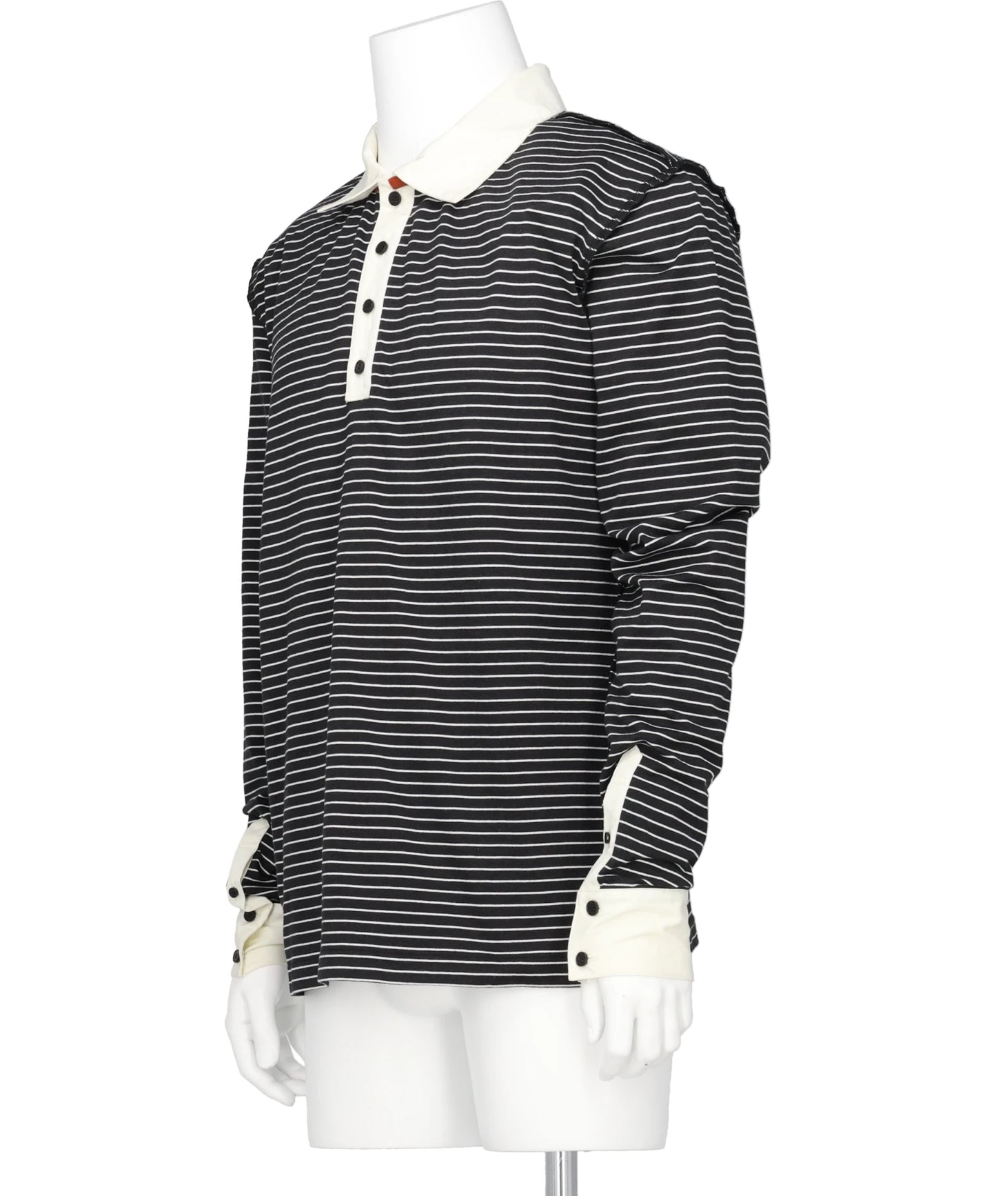 OPPOSITE STRIPE PULLOVER SHIRT