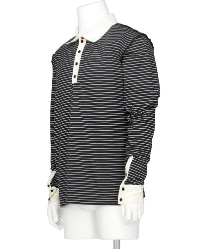 OPPOSITE STRIPE PULLOVER SHIRT
