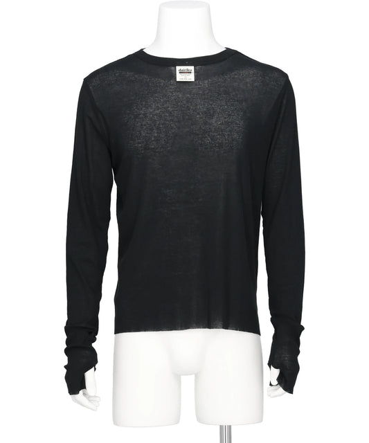 "DAISY"SKELTON RIB TAG TEE