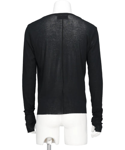 "DAISY"SKELTON RIB TAG TEE