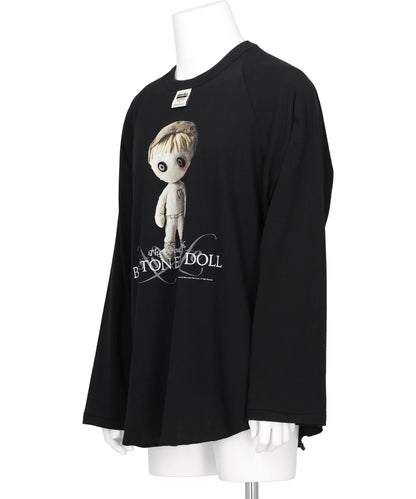 "BUTTON EYE DOLL" RAGLAN TAG TOUR TEE