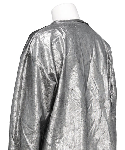 FLOWER CORD EMBROIDERY VELOUR L/S TEE