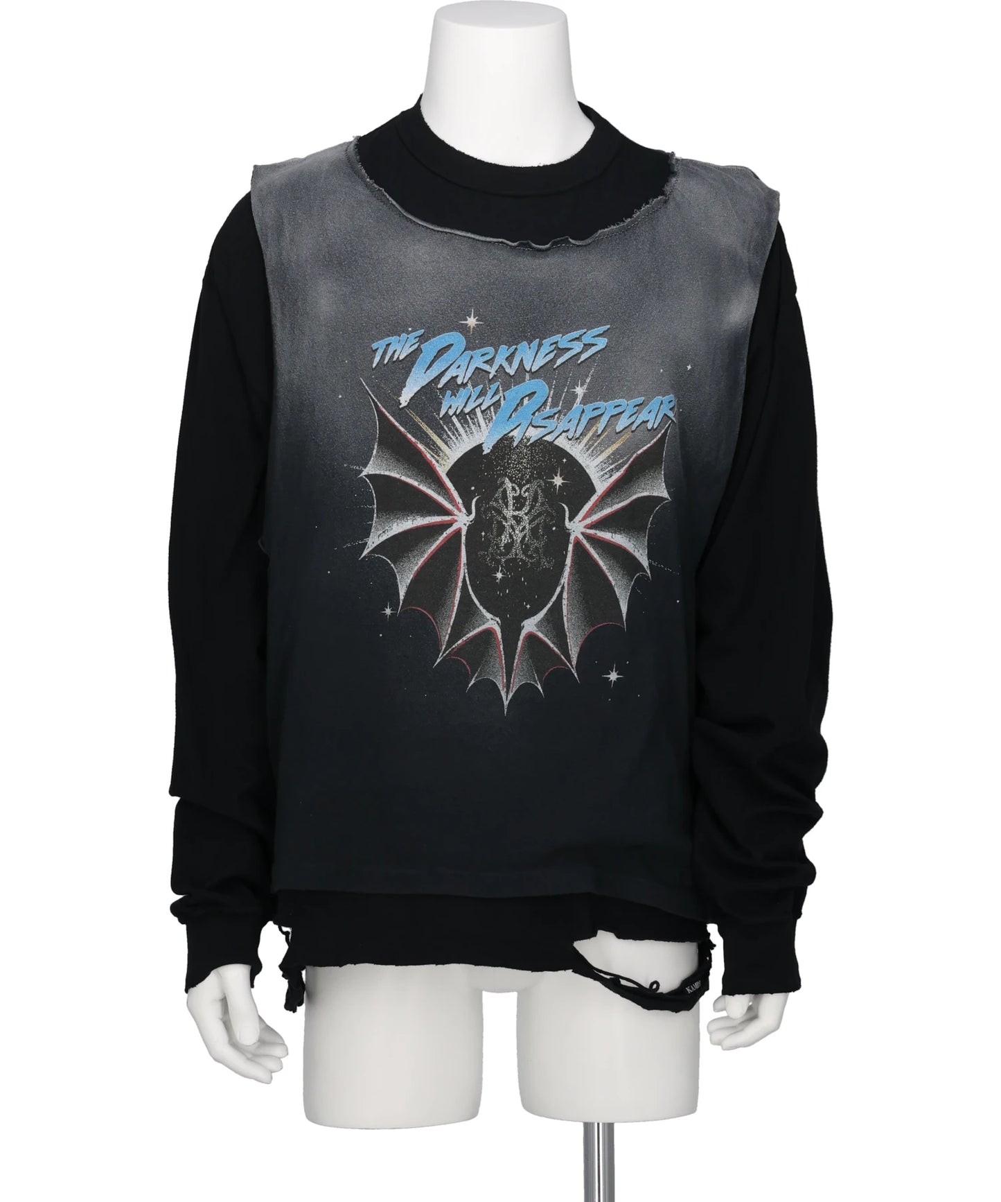“THE DARKNESS WILL DISAPPEAR” DOCKING L/S TEE