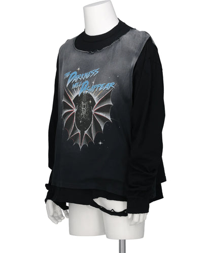 “THE DARKNESS WILL DISAPPEAR” DOCKING L/S TEE