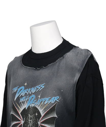 “THE DARKNESS WILL DISAPPEAR” DOCKING L/S TEE