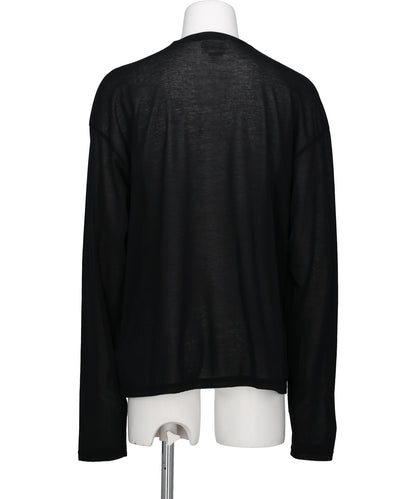 “JEALOUSY BOY” SHEER JERSEY L/S TEE