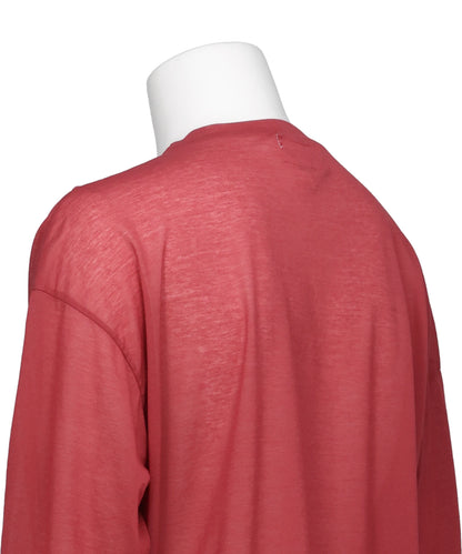 “JEALOUSY BOY” SHEER JERSEY L/S TEE