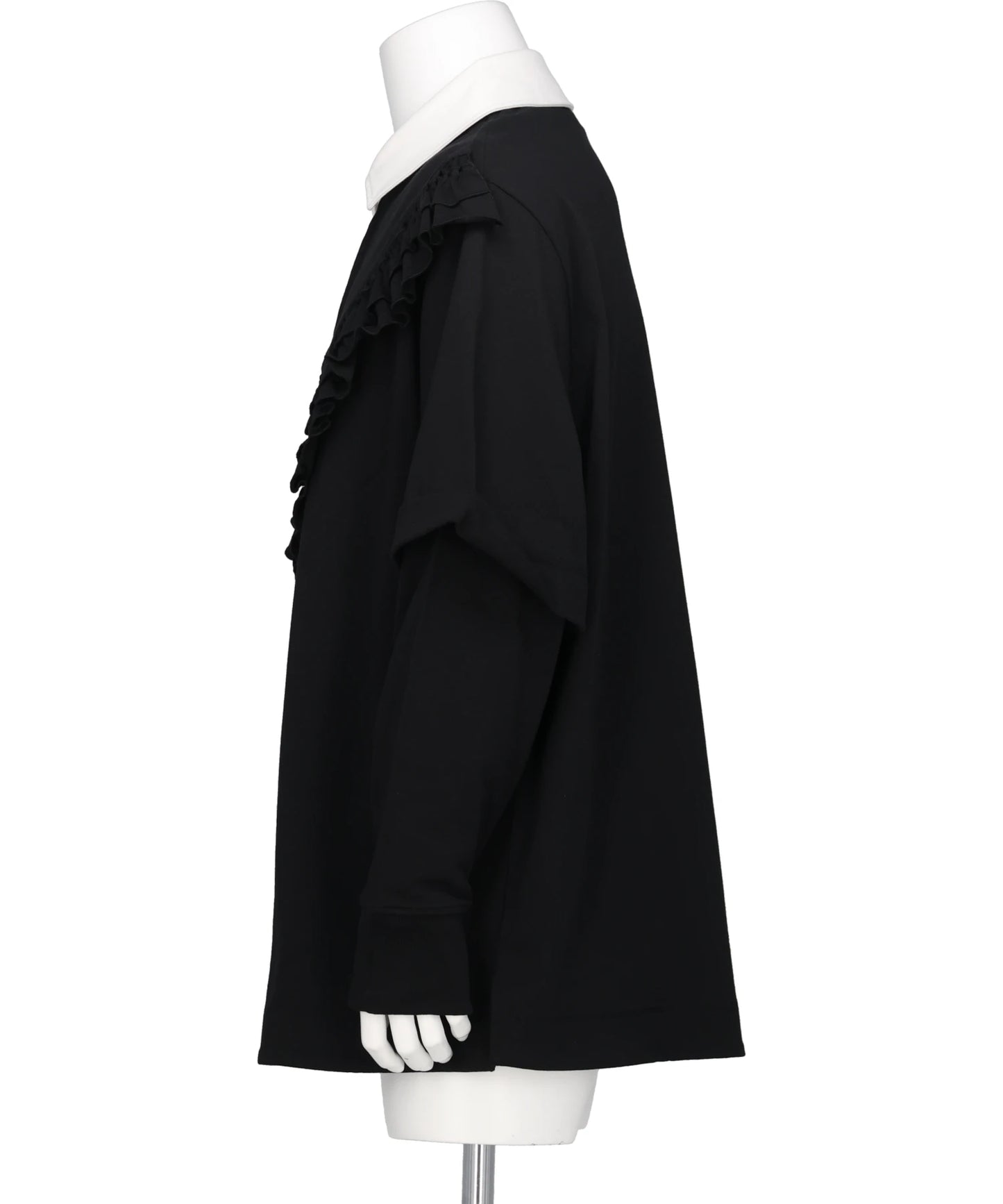 RUFFLE FRILL RUGBY SHIRT