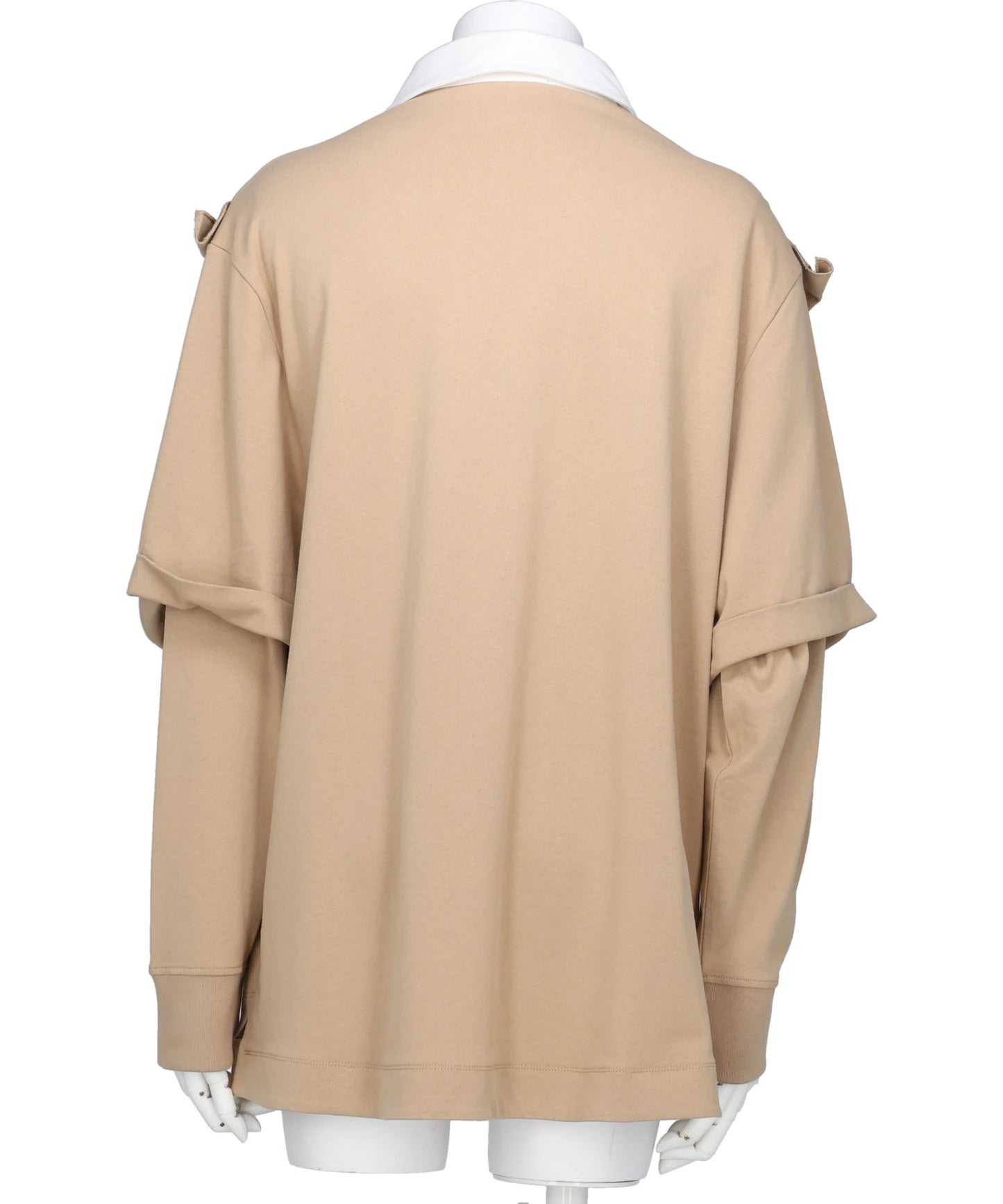 RUFFLE FRILL RUGBY SHIRT
