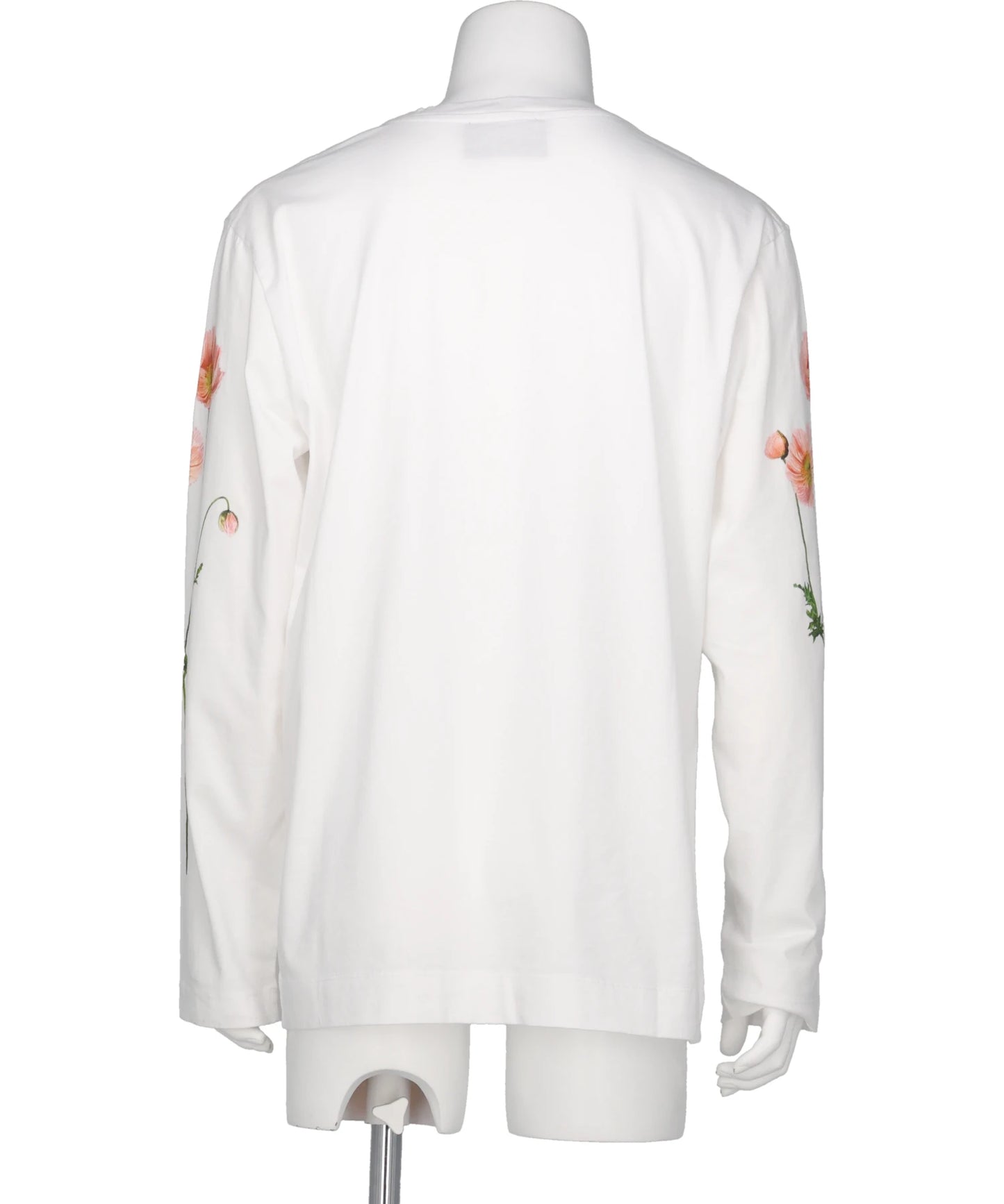 POPPY FIELD PRINT LONG SLEEVE T-SHIRT