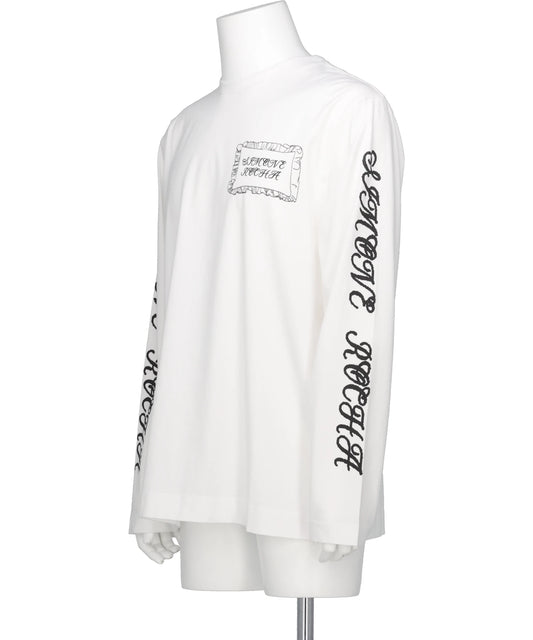PILLOWCASE LOGO PRINT LS T-SHIRT