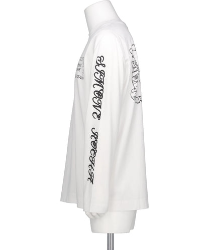 PILLOWCASE LOGO PRINT LS T-SHIRT