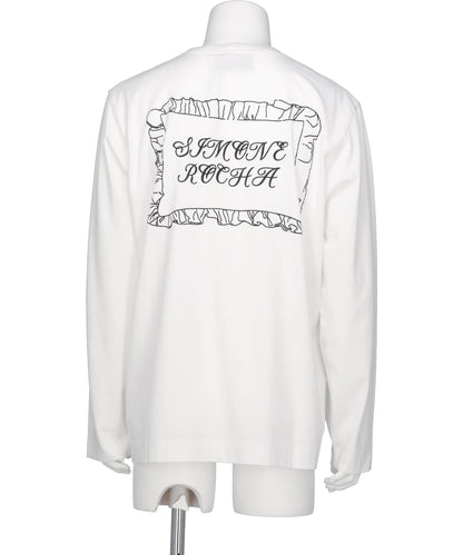 PILLOWCASE LOGO PRINT LS T-SHIRT