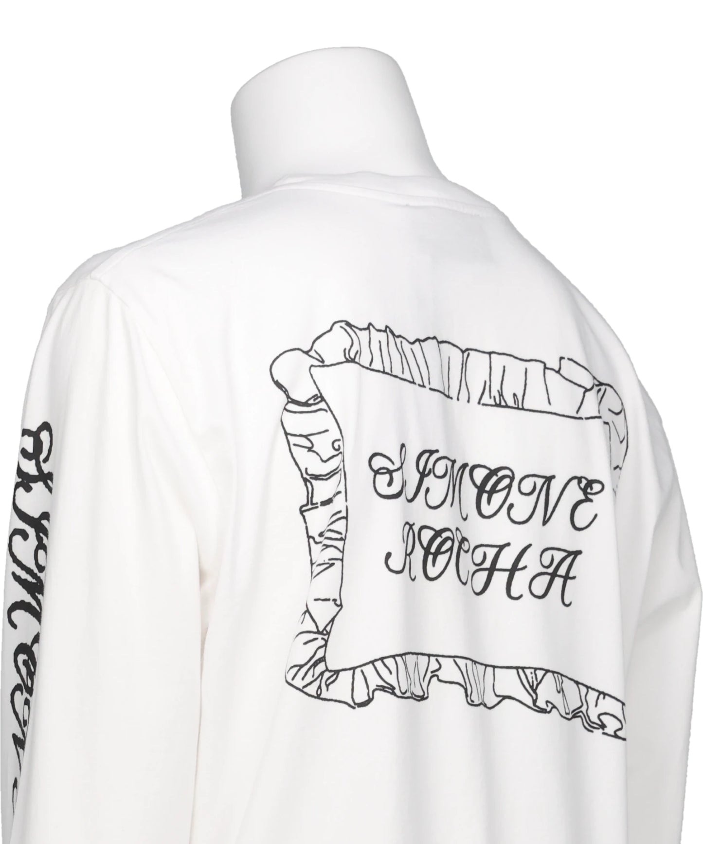 PILLOWCASE LOGO PRINT LS T-SHIRT