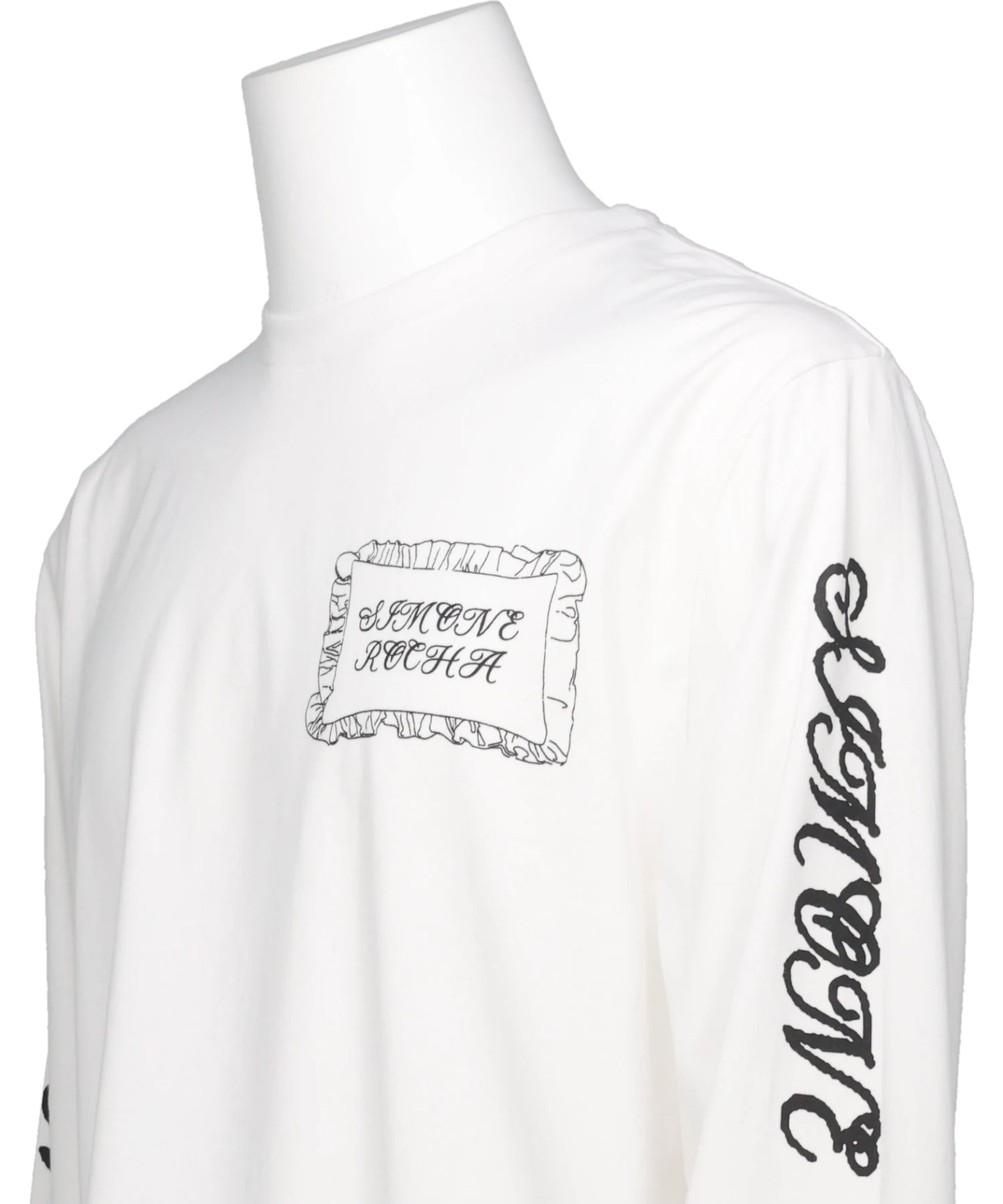 PILLOWCASE LOGO PRINT LS T-SHIRT