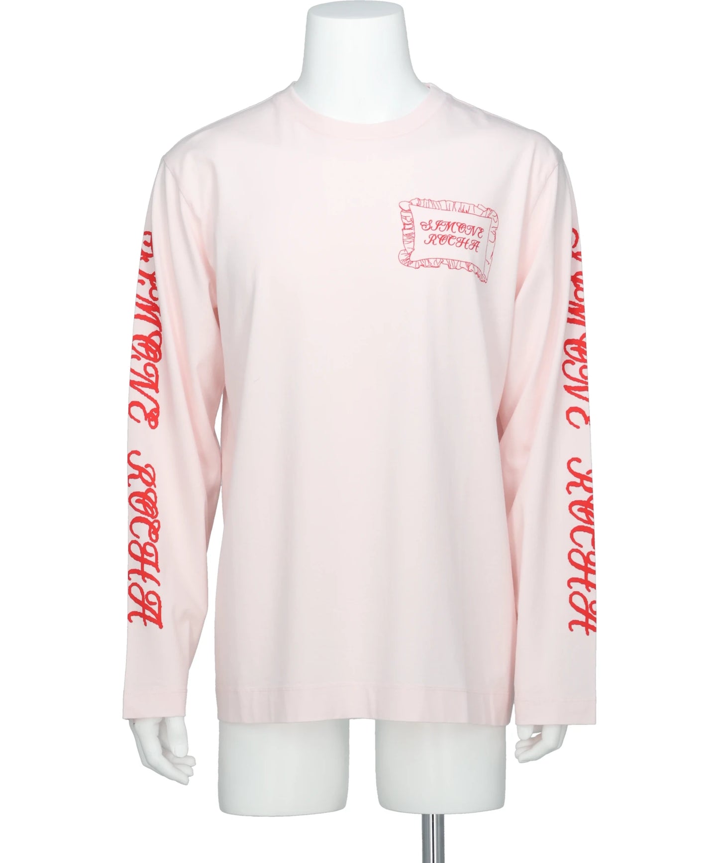 PILLOWCASE LOGO PRINT LS T-SHIRT