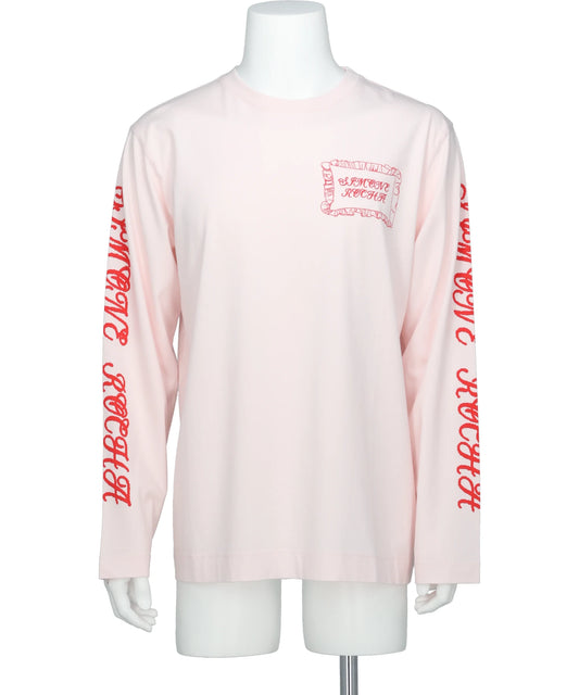 PILLOWCASE LOGO PRINT LS T-SHIRT