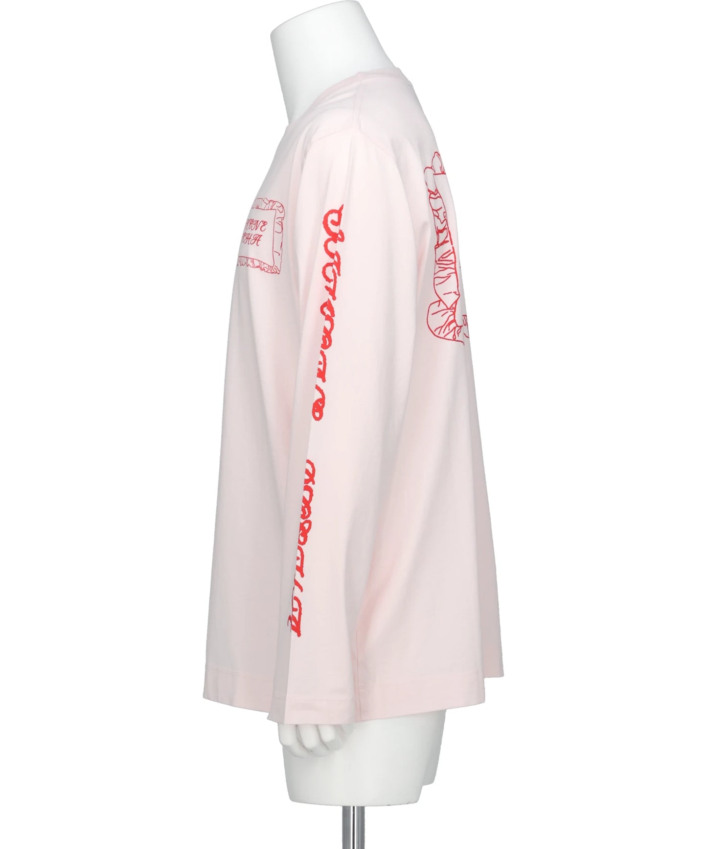 PILLOWCASE LOGO PRINT LS T-SHIRT