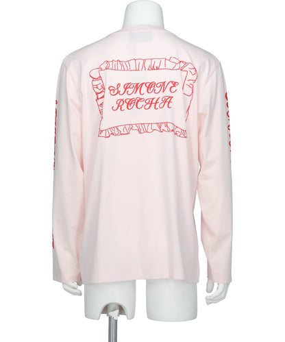 Simone Rocha(シモーネ ロシャ) 2026SS PILLOWCASE LOGO PRINT LS T Simone Rocha(シモーネ ロシャ) 2026SS PILLOWCASE LOGO PRINT LS T