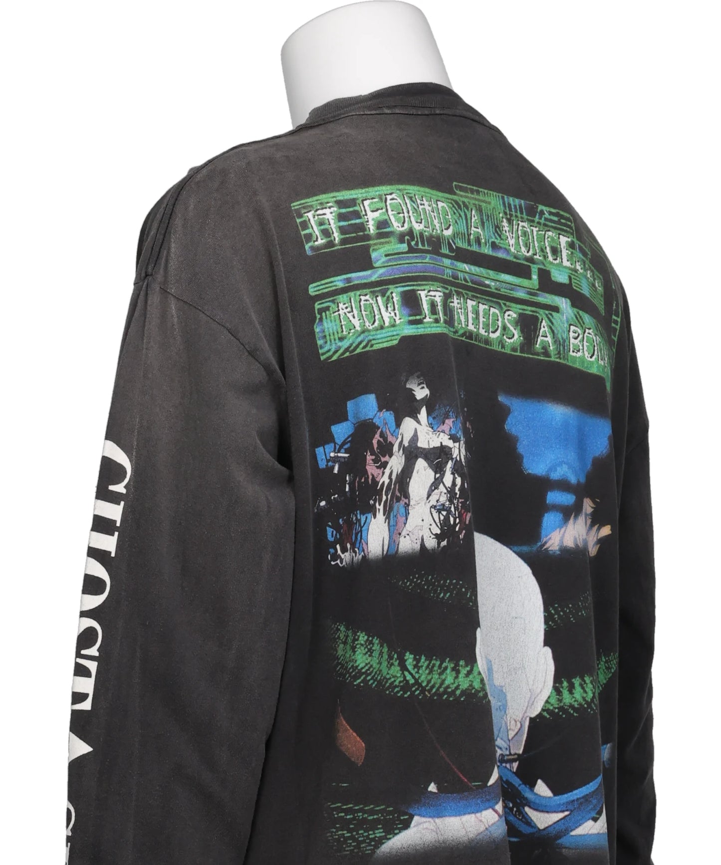 SAINT Mxxxxxx × GHOST IN THE SHELLILYA GITS GS_LS TEE