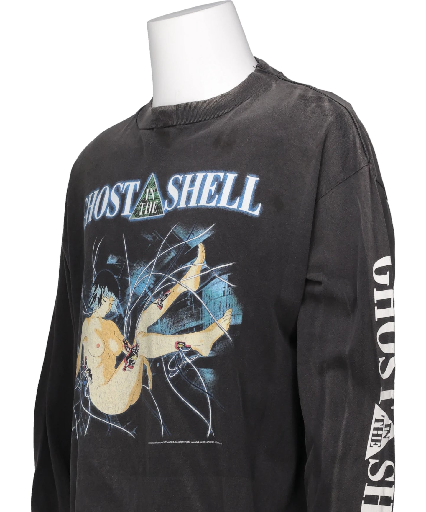 SAINT Mxxxxxx × GHOST IN THE SHELLILYA GITS GS_LS TEE