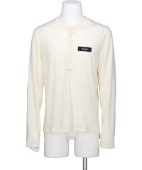 DAIRIKU（ダイリク）WOOL HENRY NECK L-S TEE