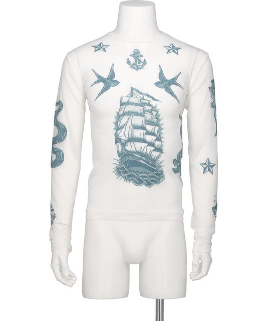 DAIRIKU（ダイリク）"TATTOO" SECOND SKIN KNIT
