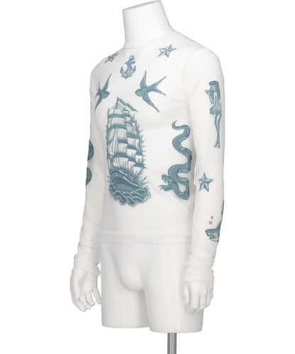 "TATTOO" SECOND SKIN KNIT