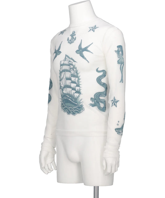 "TATTOO" SECOND SKIN KNIT